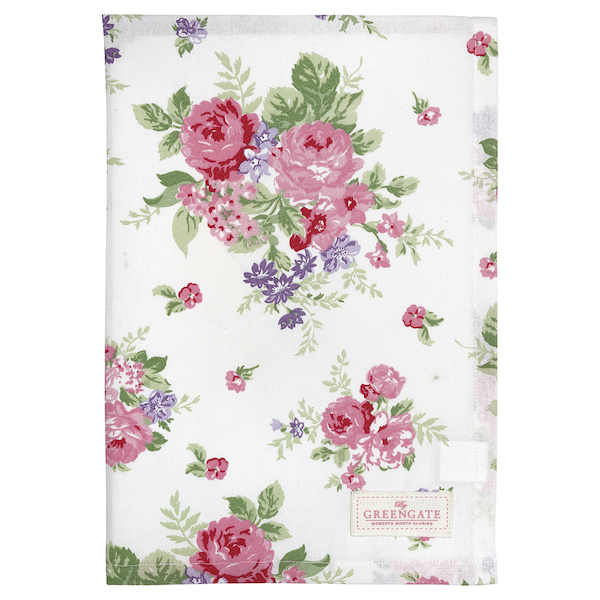 GreenGate Geschirr- und Tischtuch, Rose white