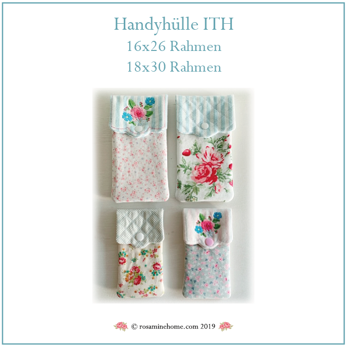 Stickdatei Handyhülle ITH