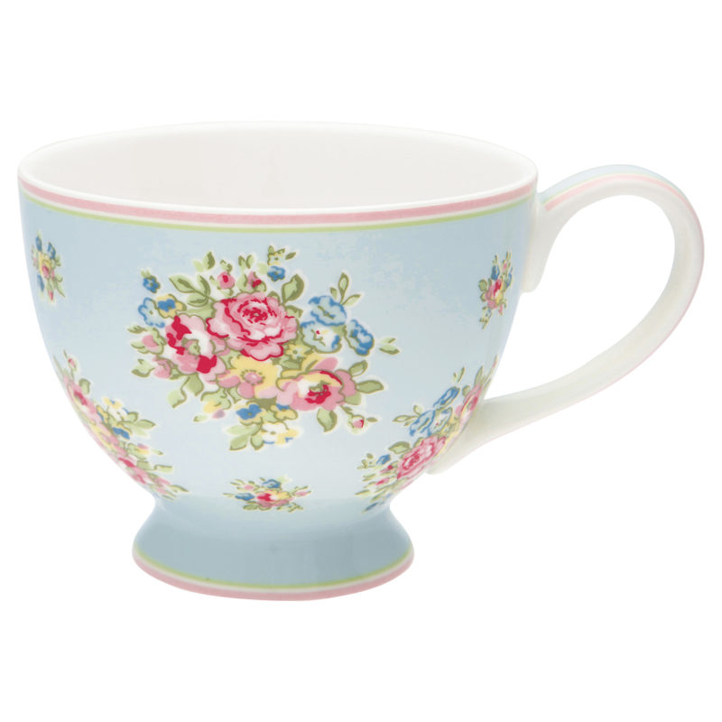 GreenGate Tasse XL Franka pale blue